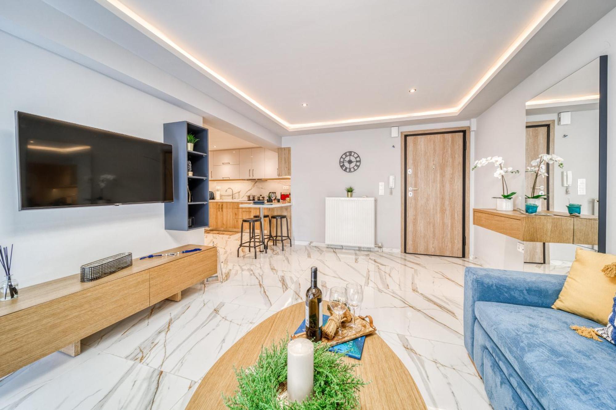 Athens Riviera, Seaview, Beachfront, Lux Apartment On Starbucks Building Екстериор снимка