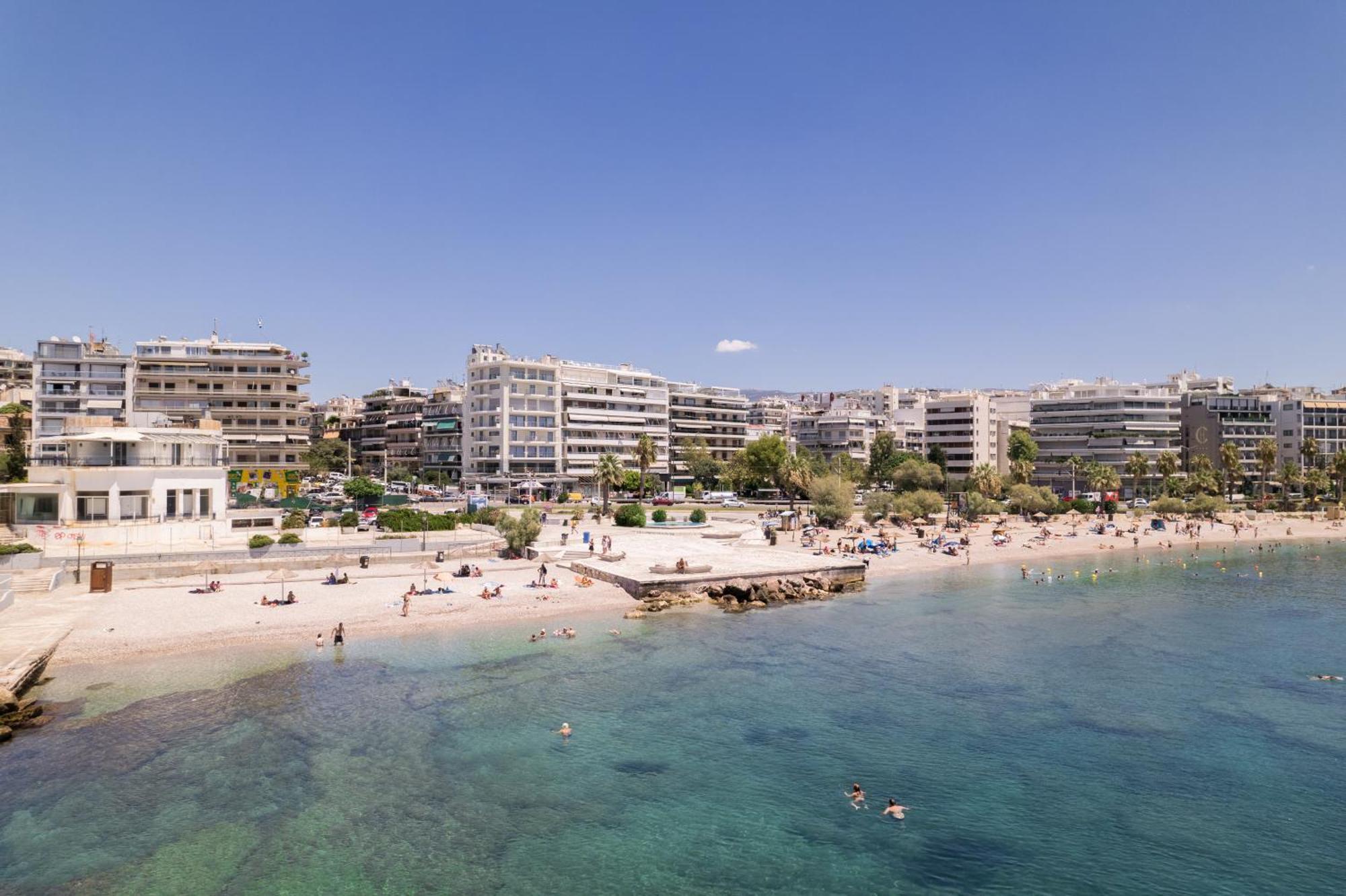 Athens Riviera, Seaview, Beachfront, Lux Apartment On Starbucks Building Екстериор снимка